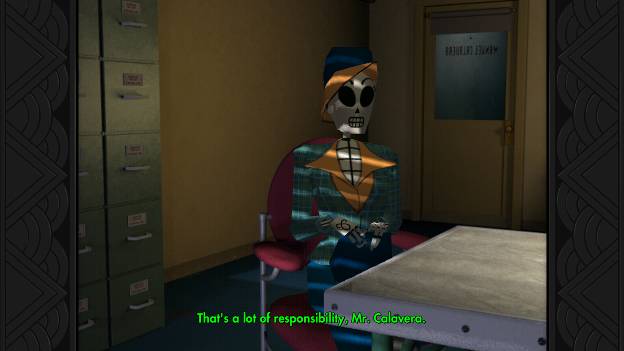 Скриншот: Grim Fandango Remastered