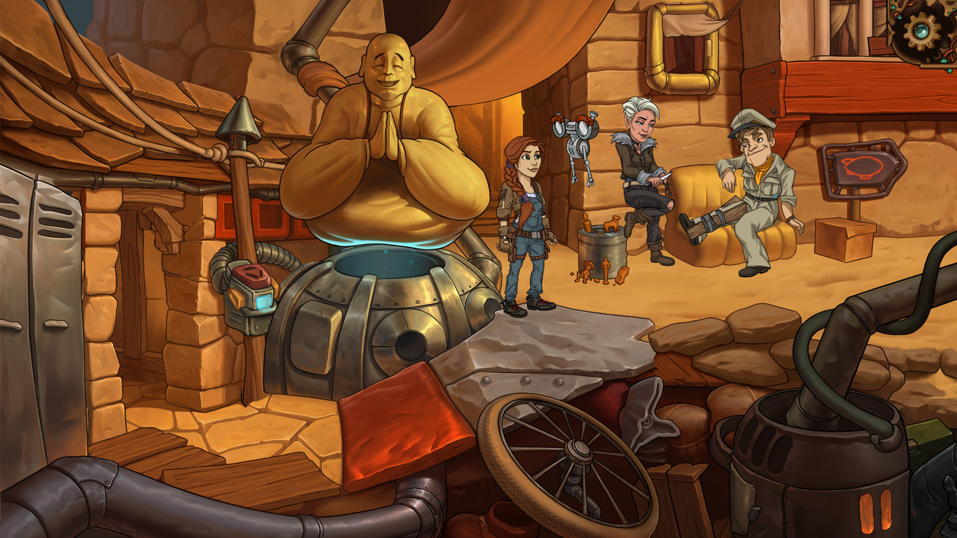 Скриншот: Brassheart