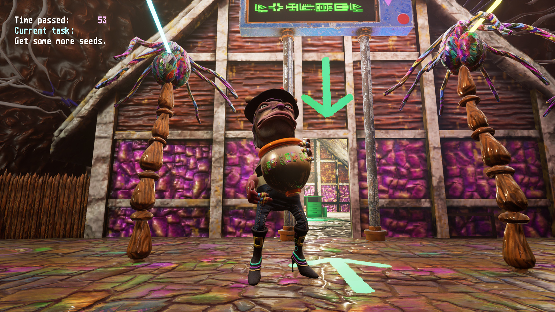 Скриншот: Fuzz Dungeon