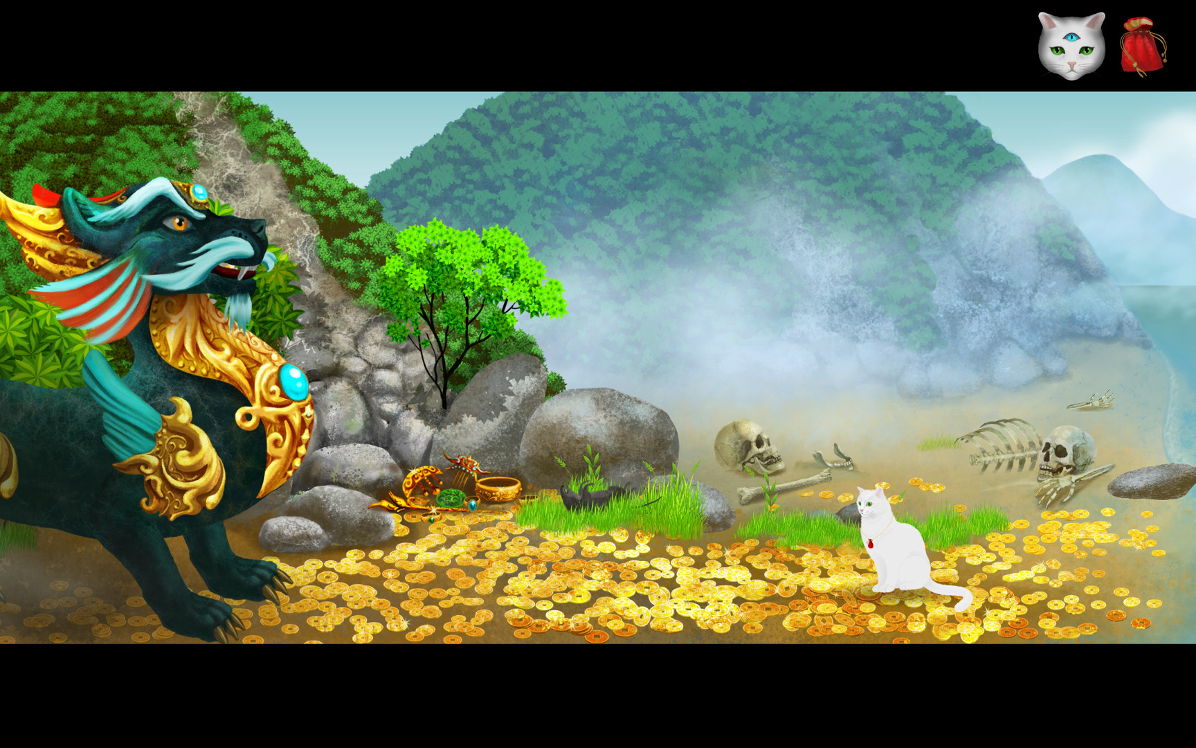 Скриншот 13: Cat and Ghostly Road