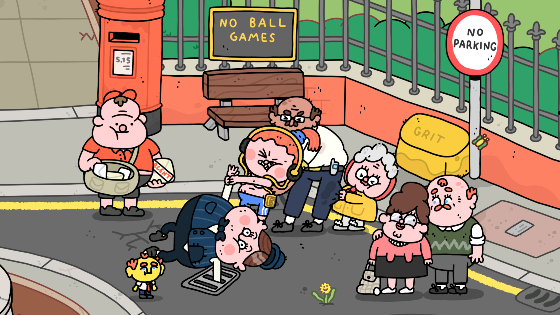 Скриншот: Thank Goodness You're Here!