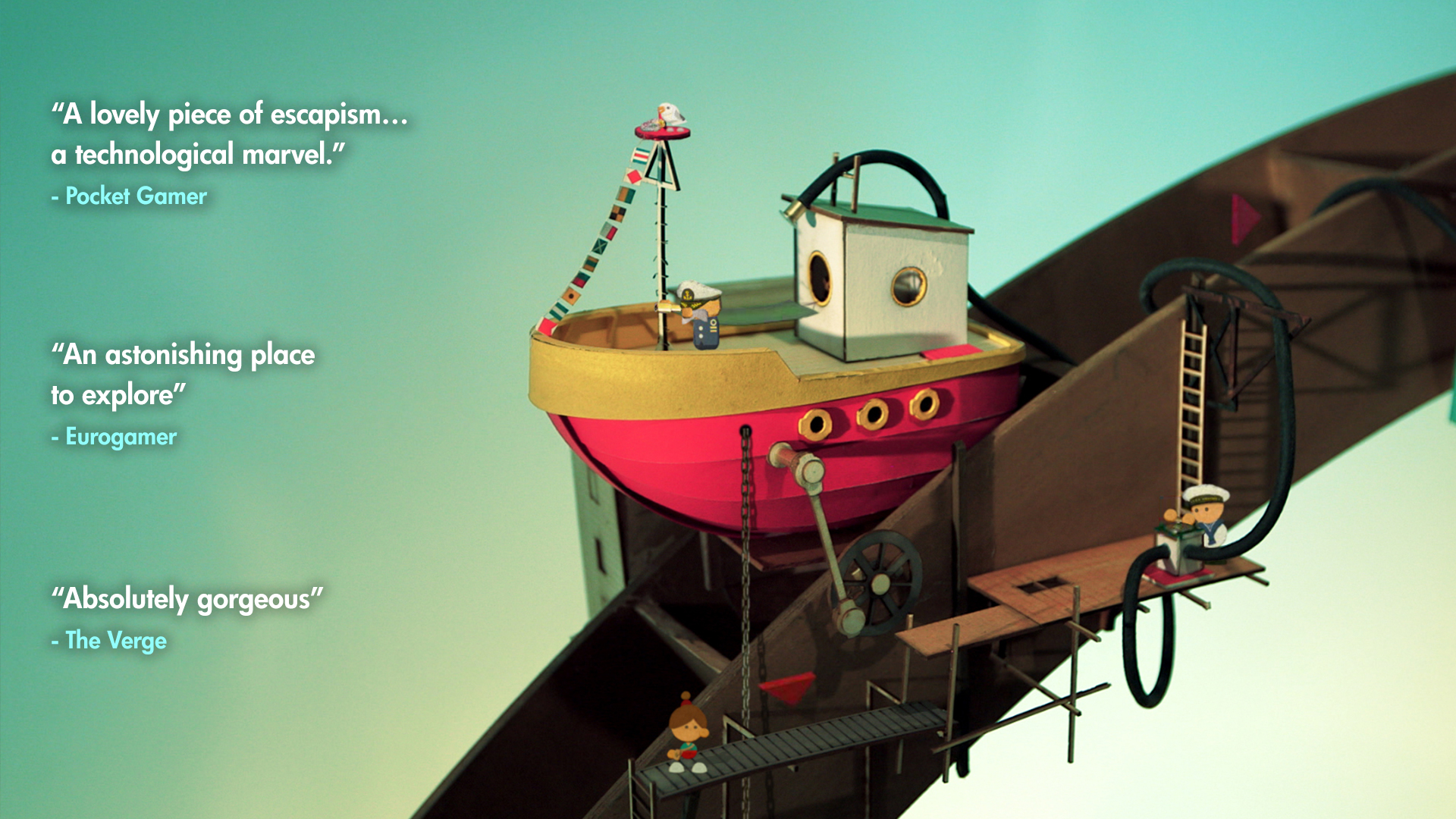 Скриншот: Lumino City