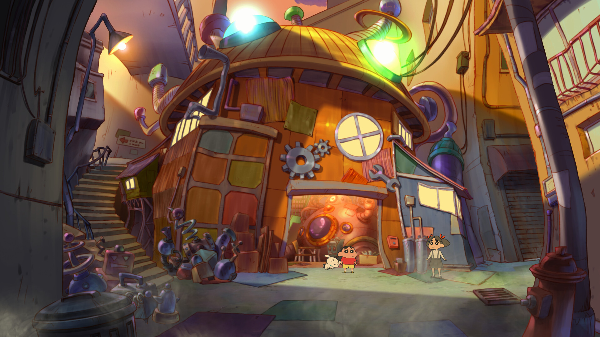 Скриншот 18: Shin chan: Shiro and the Coal Town