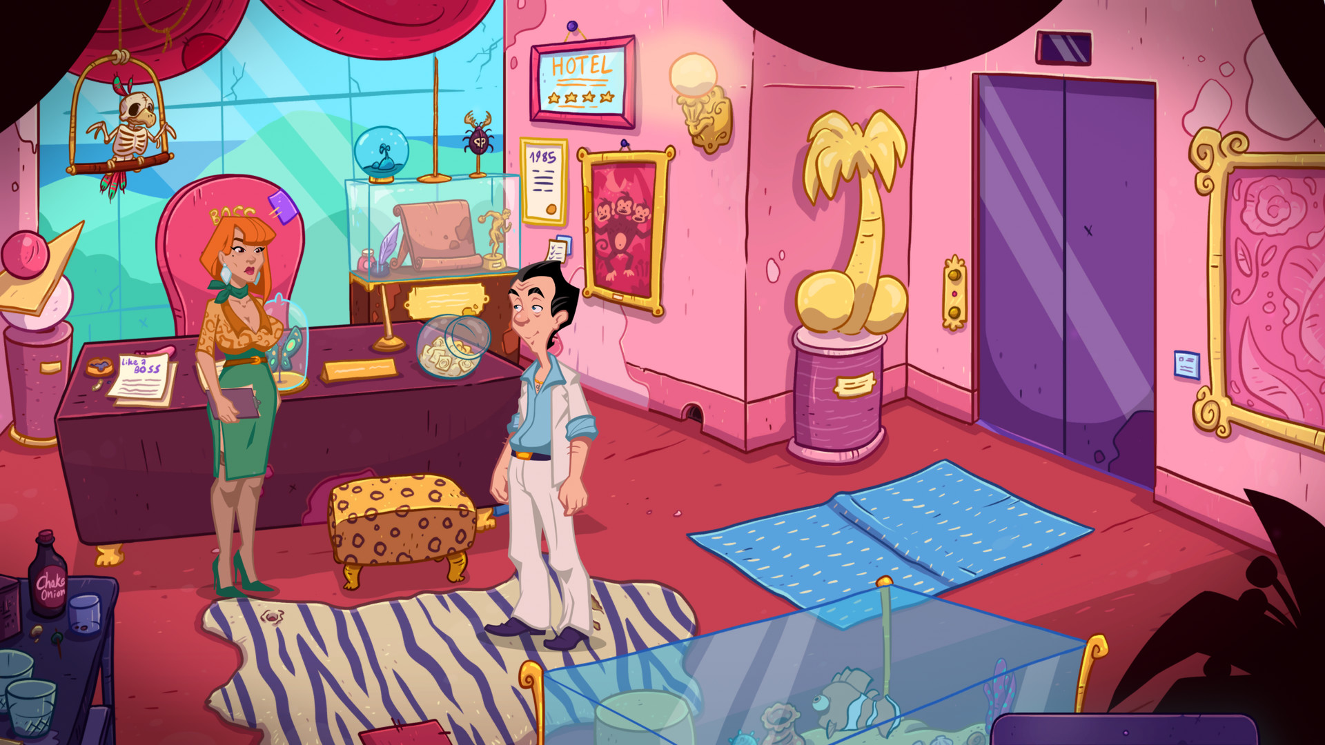 Скриншот: Leisure Suit Larry - Wet Dreams Dry Twice