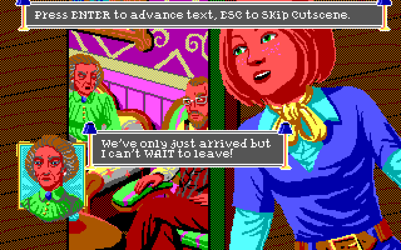 Скриншот: The Crimson Diamond