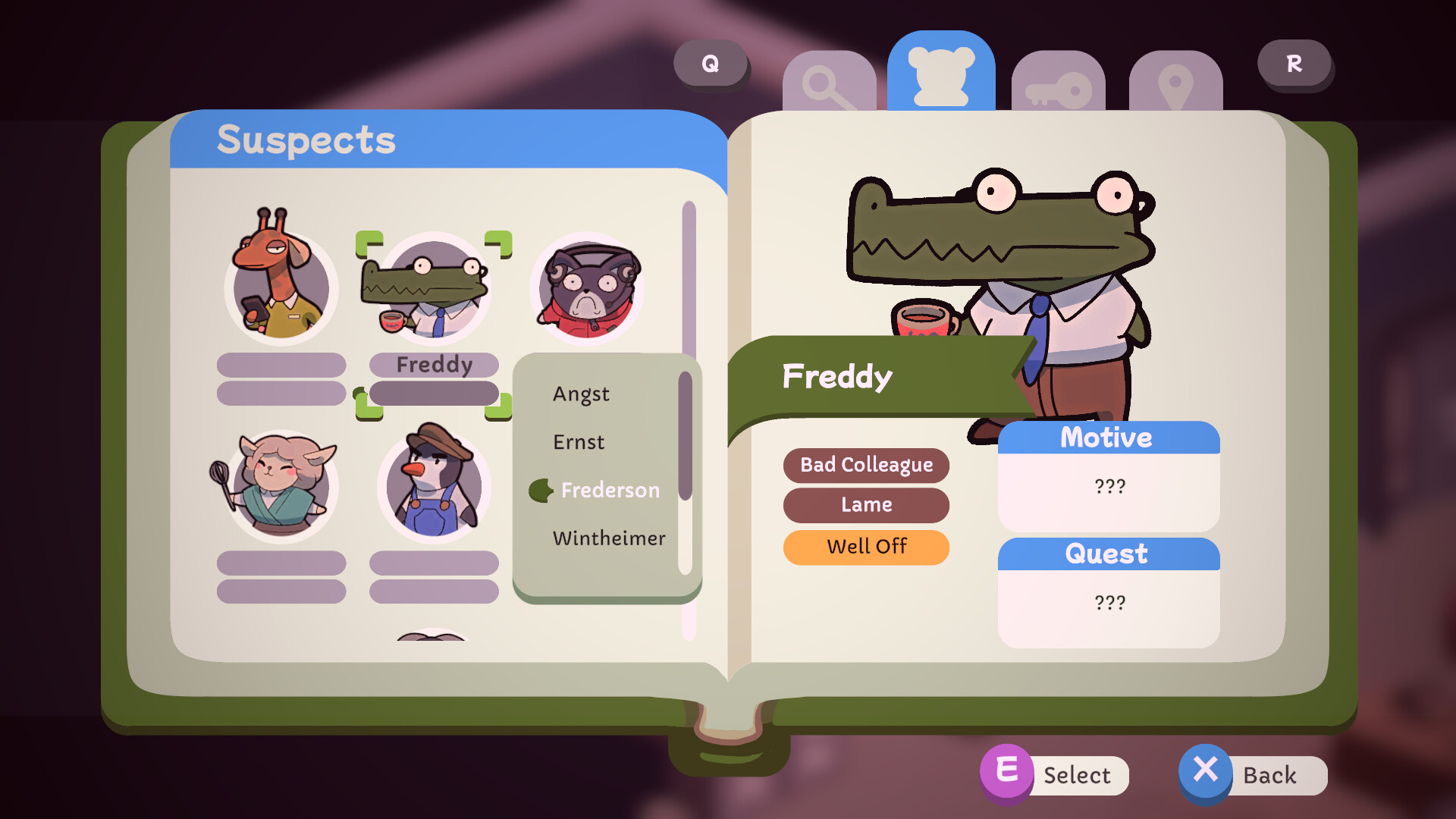 Скриншот: Duck Detective: The Secret Salami