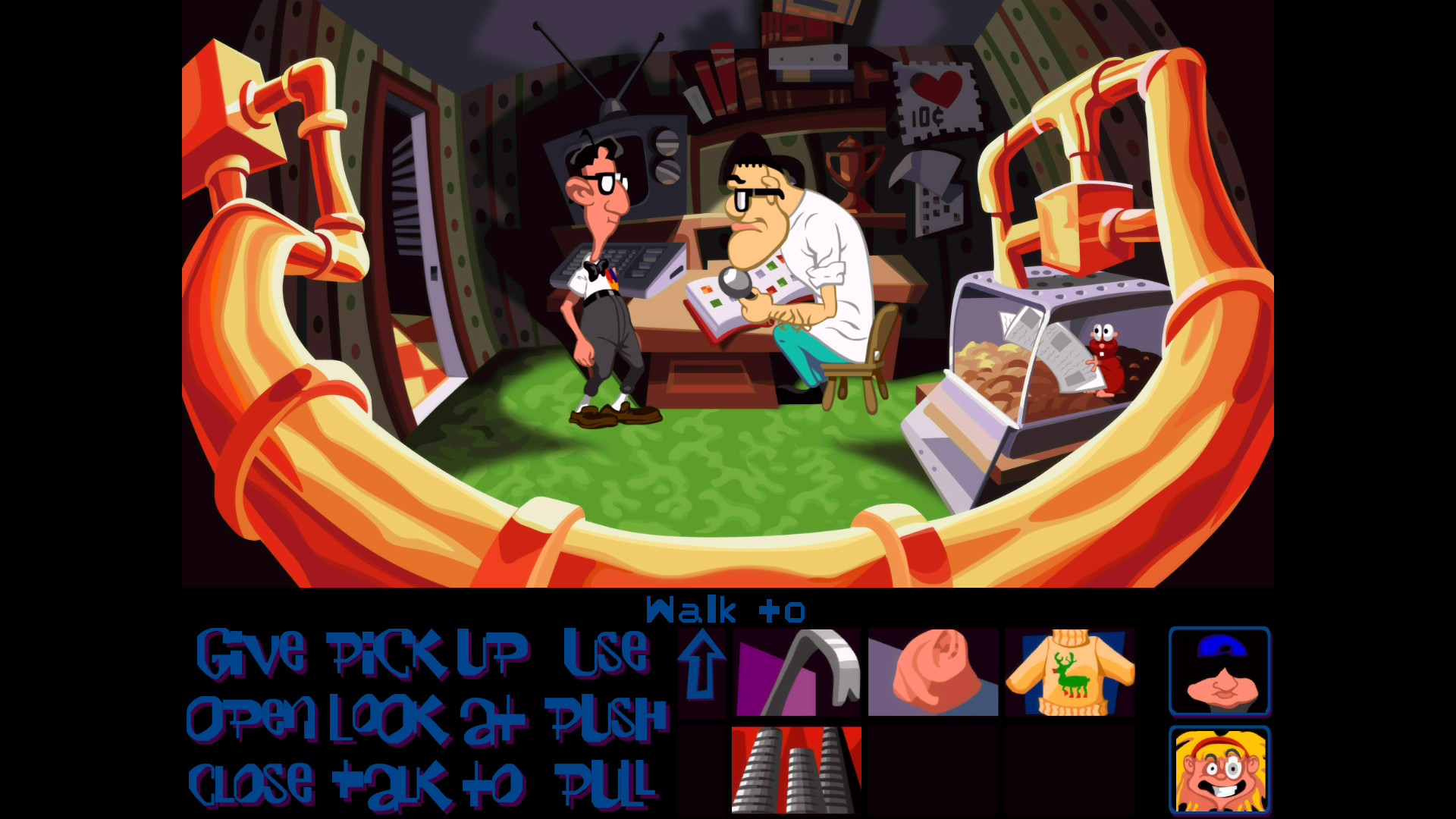 Скриншот 8: Day of the Tentacle Remastered