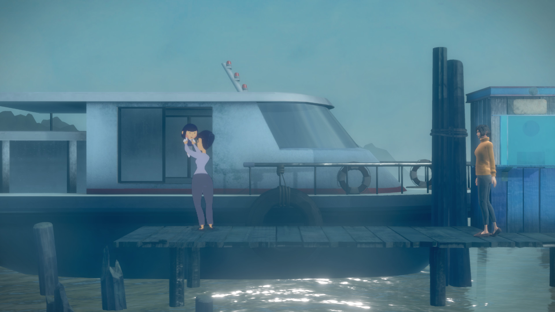 Скриншот: A Memoir Blue