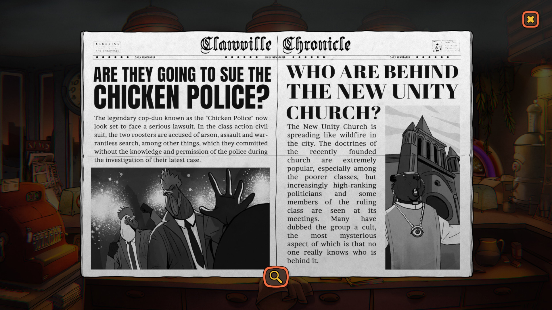 Скриншот: Zipp's Café