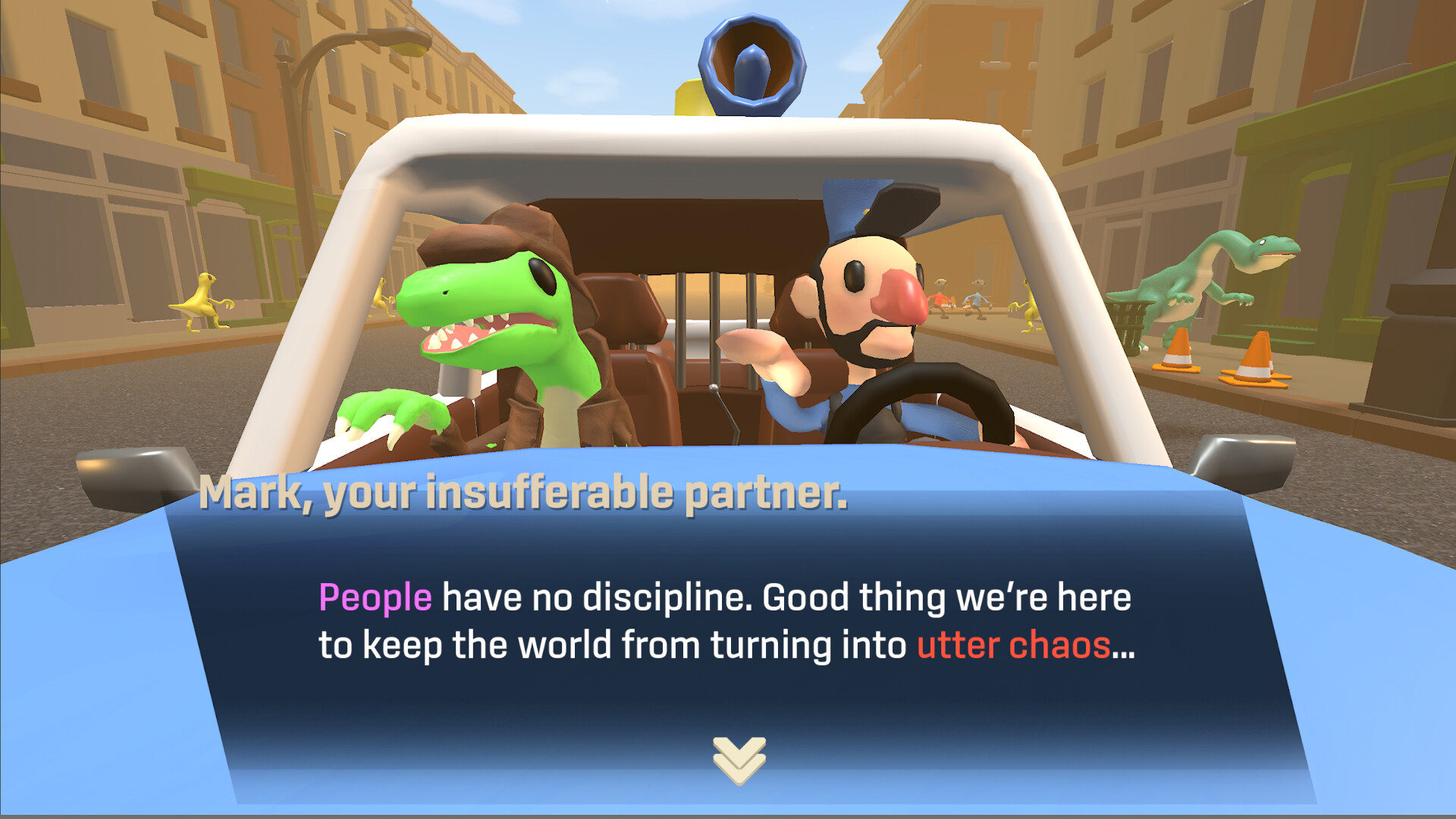 Скриншот: Dinocop