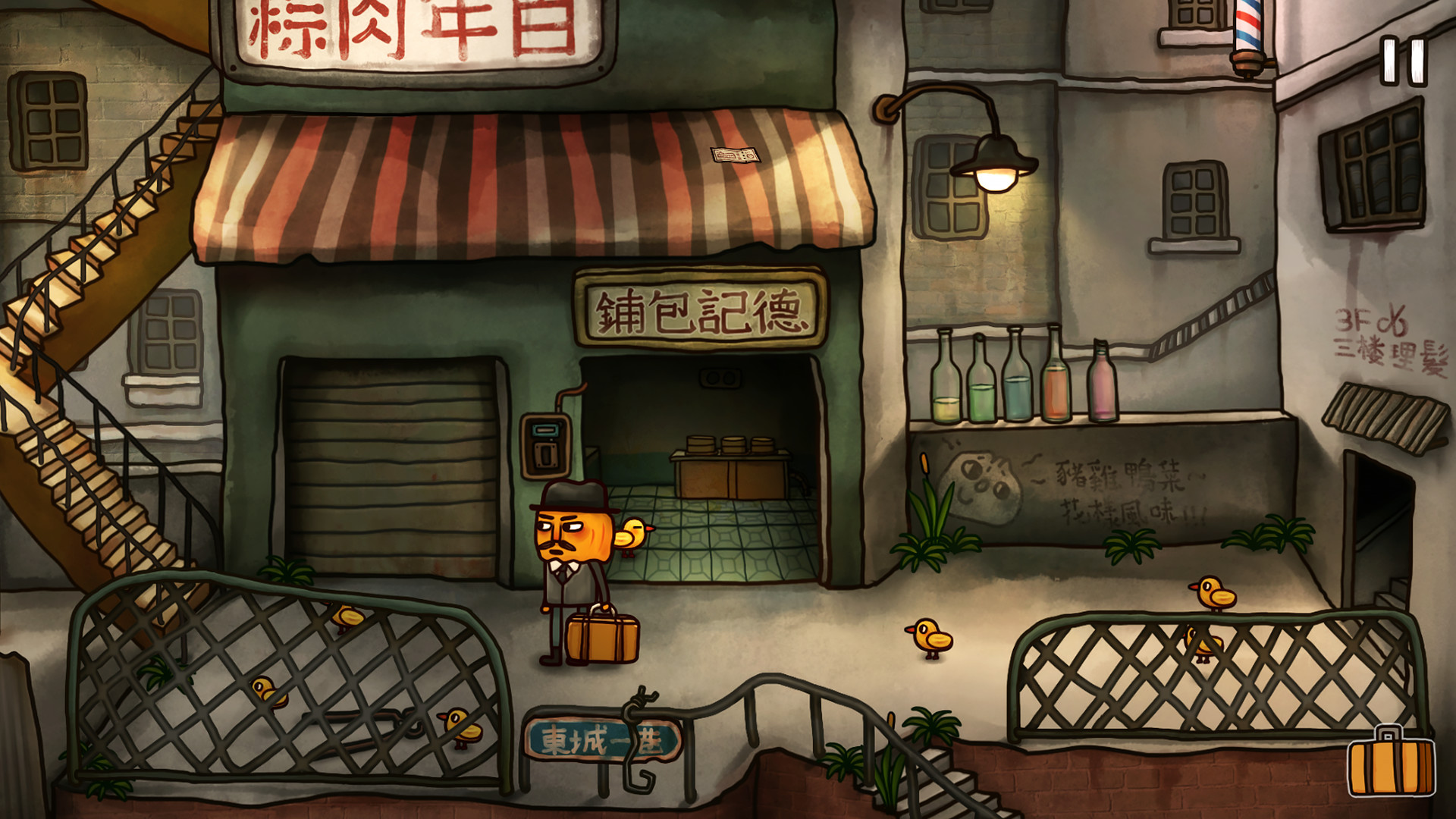 Скриншот: Mr. Pumpkin 2: Kowloon walled city