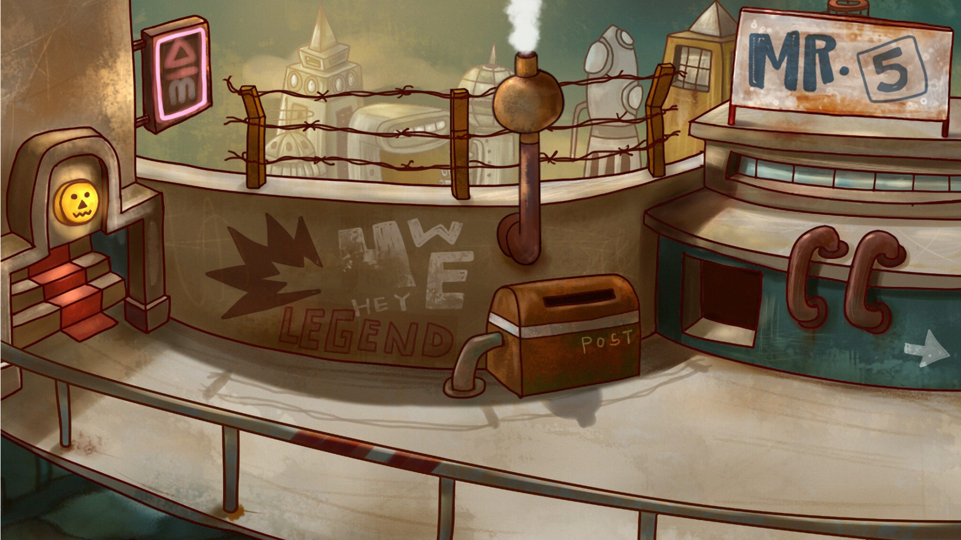 Скриншот: Mr. Pumpkin Adventure