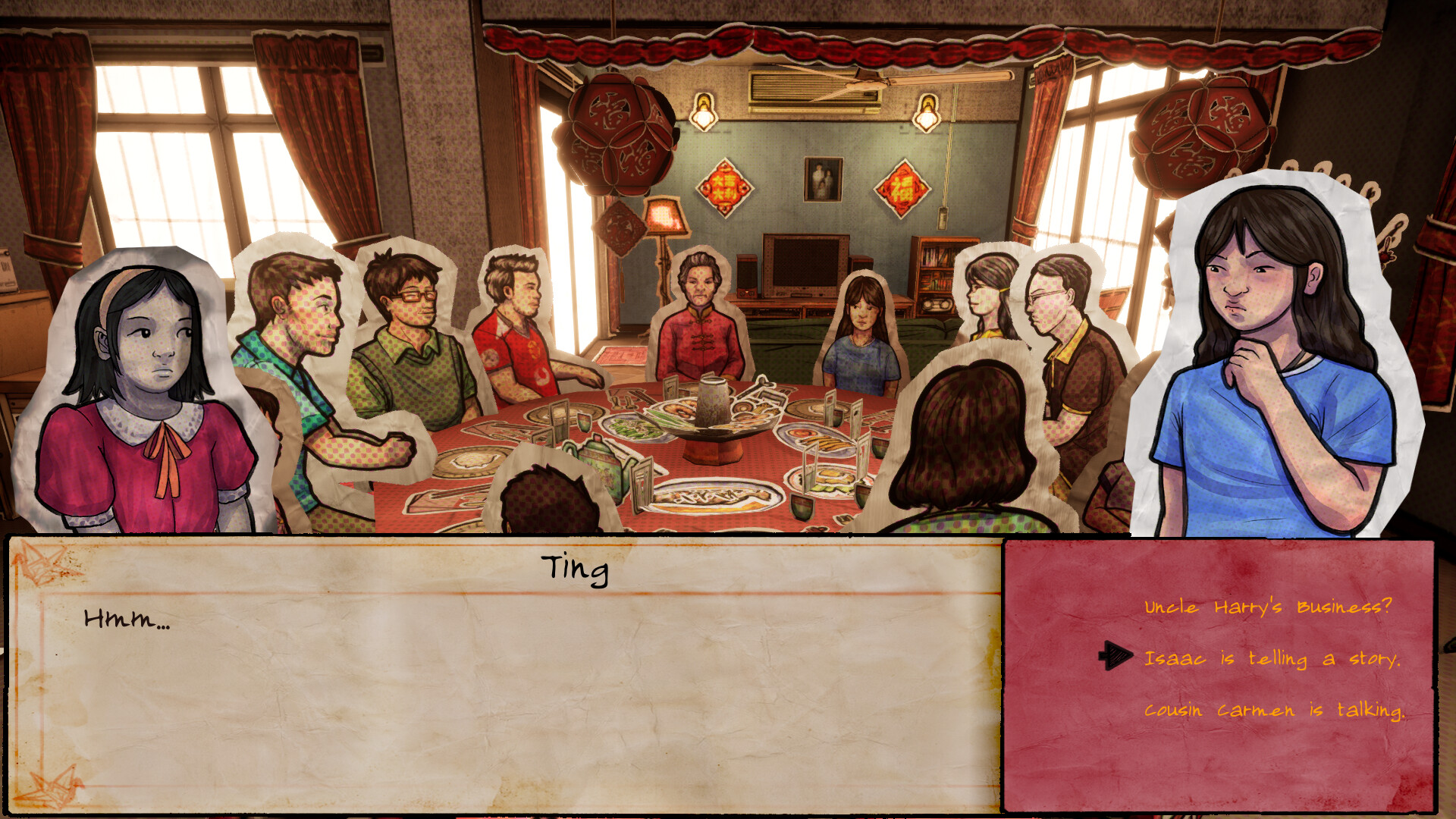 Скриншот: Paper Ghost Stories: Third Eye Open