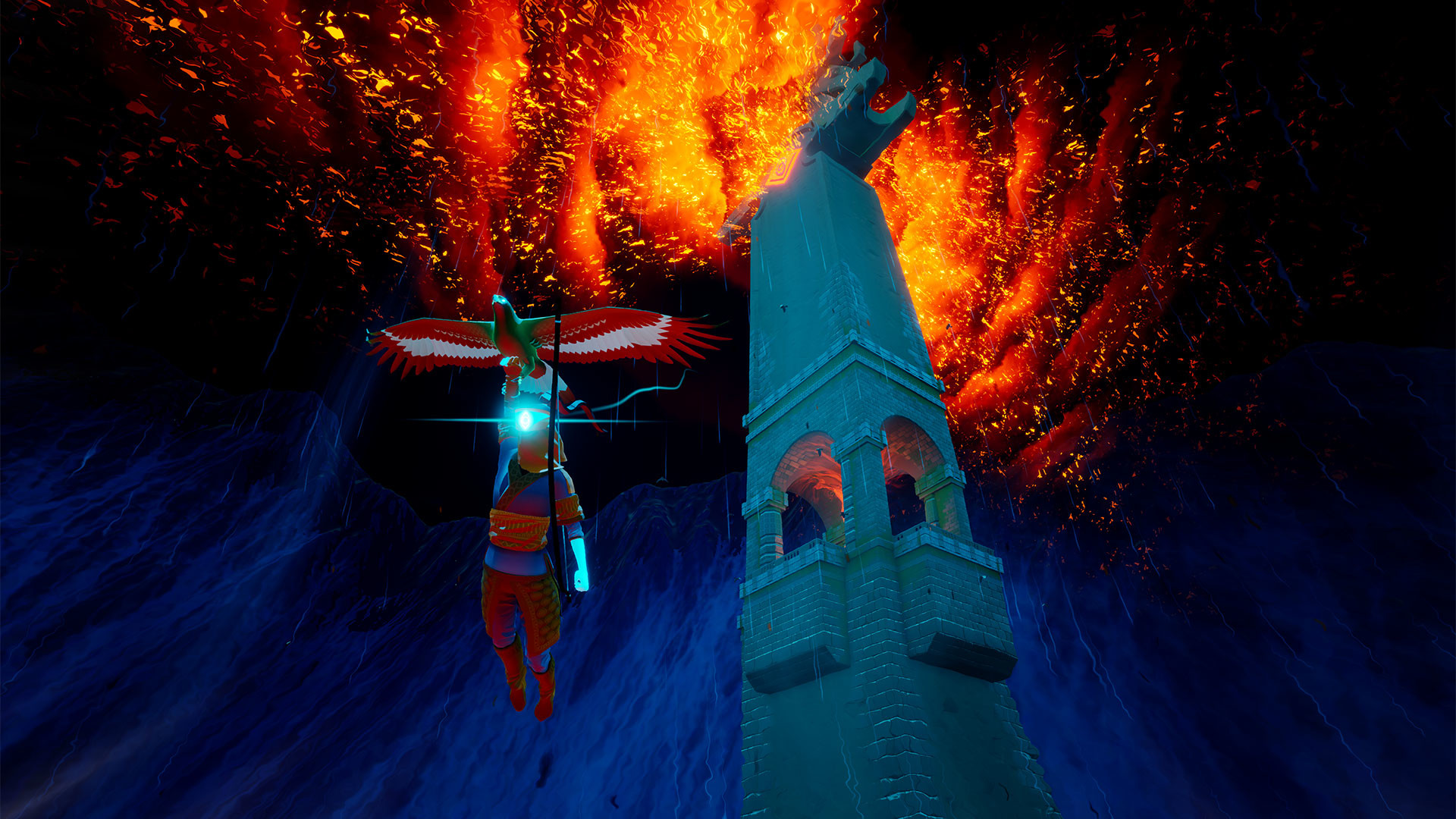 Скриншот: The Pathless