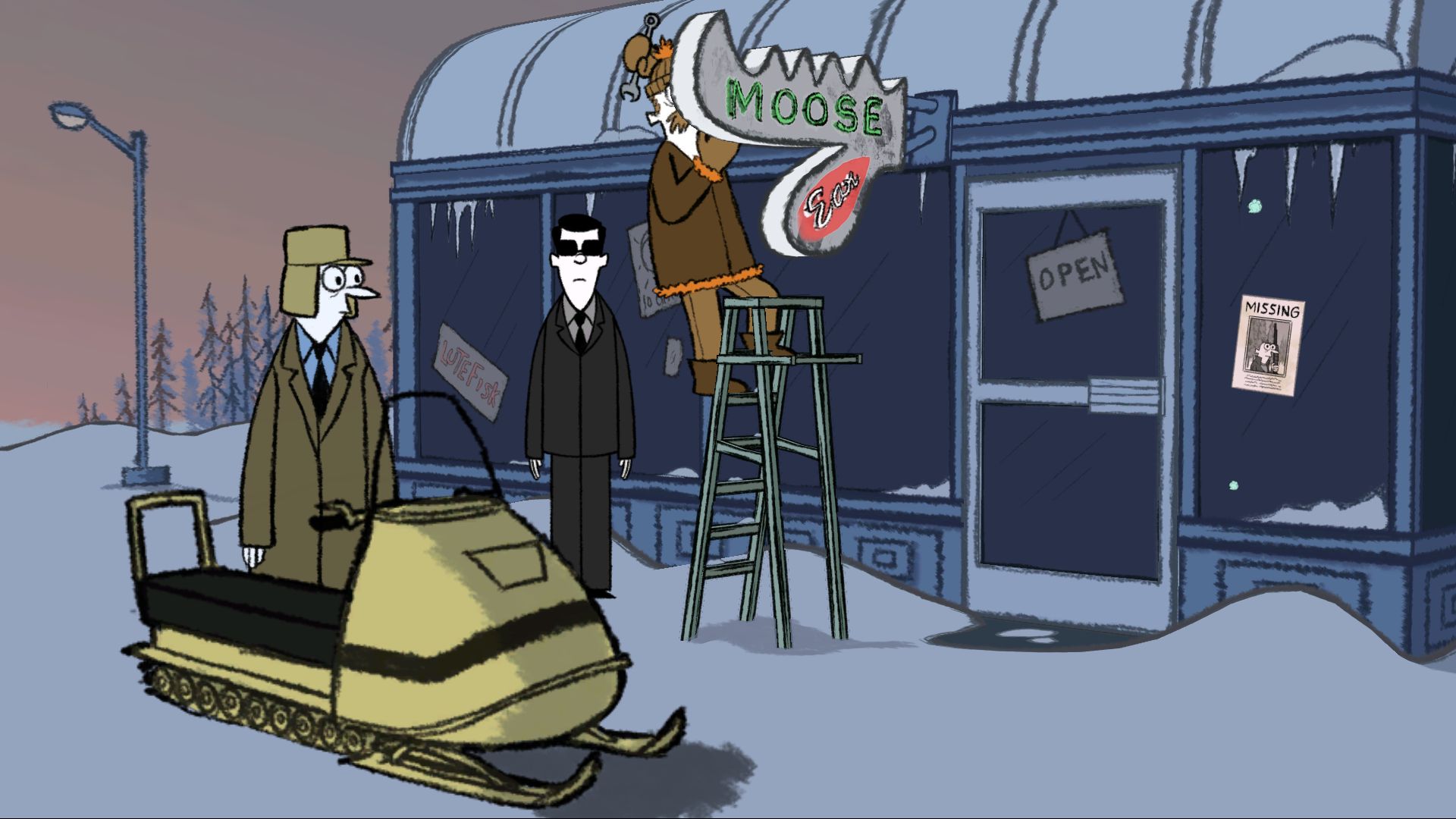 Скриншот: Puzzle Agent 2