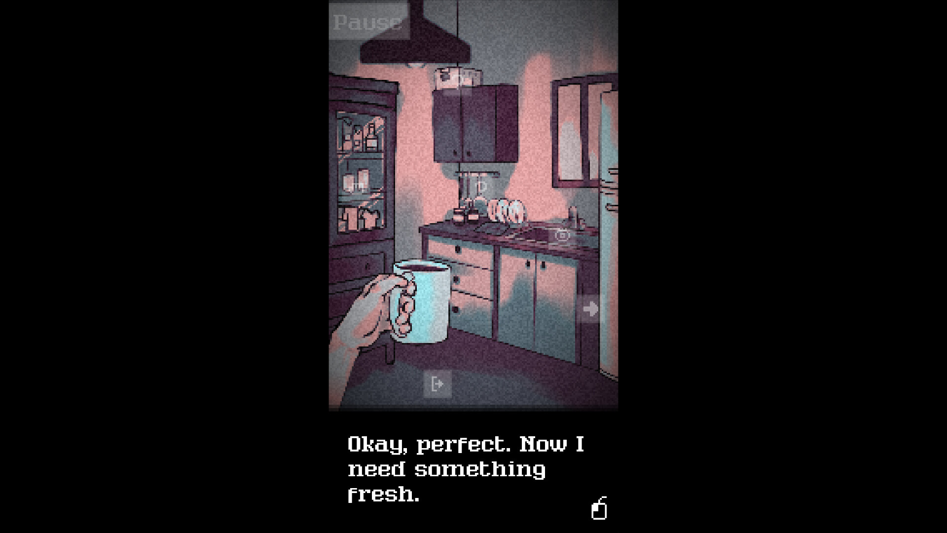 Скриншот: Looking Up I See Only A Ceiling