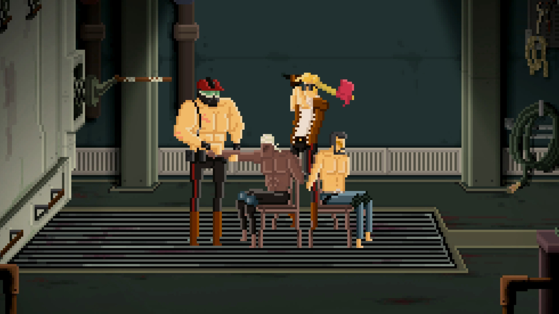 Скриншот: Gods Will Be Watching