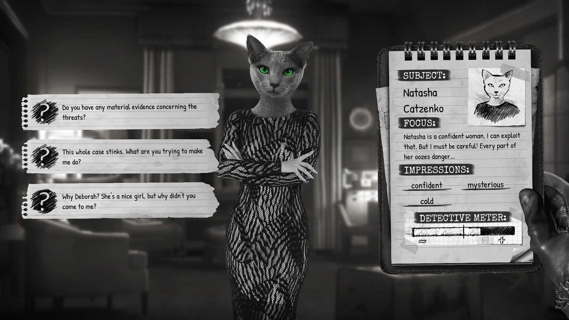 Скриншот: Chicken Police - Paint it RED!