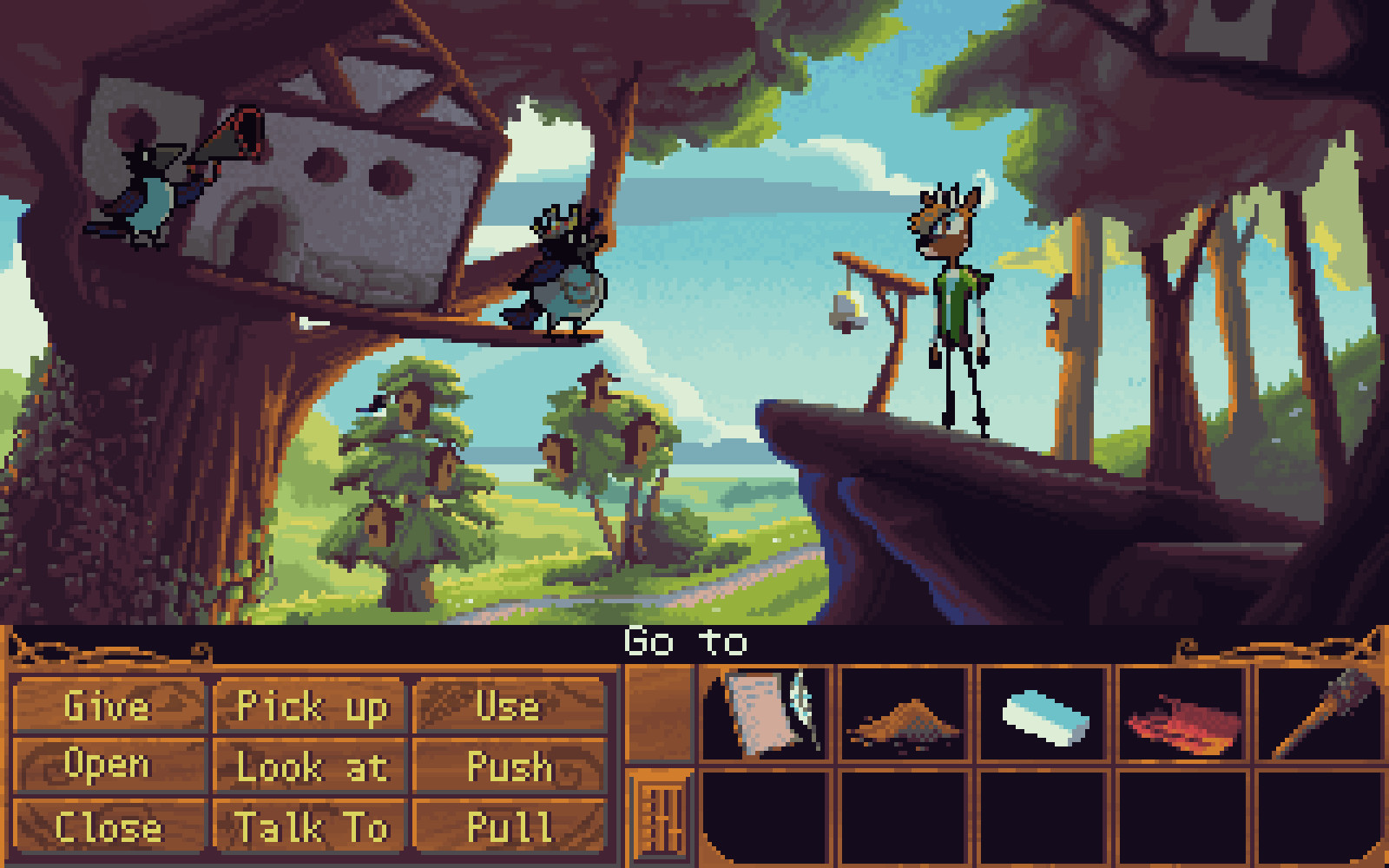 Скриншот: Beyond The Edge Of Owlsgard