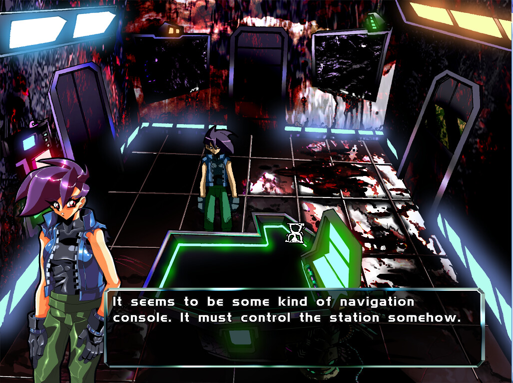 Скриншот: the white chamber