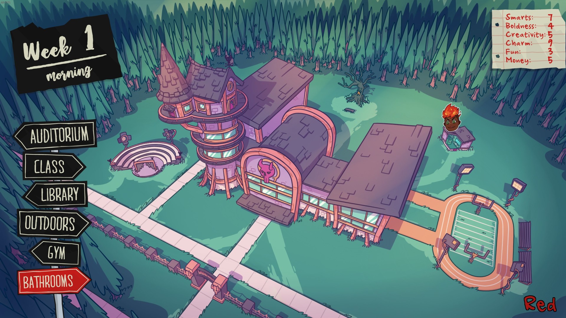 Скриншот: Monster Prom