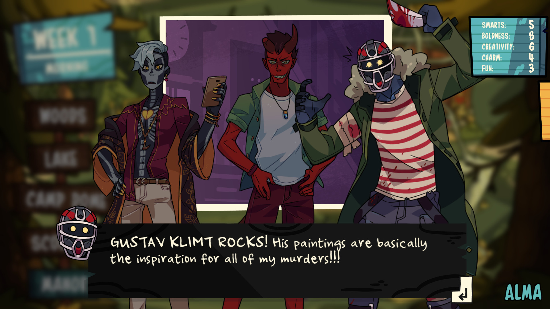 Скриншот: Monster Prom 2: Monster Camp