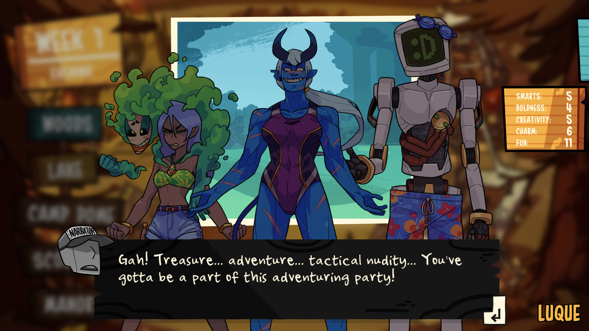Скриншот 7: Monster Prom 2: Monster Camp