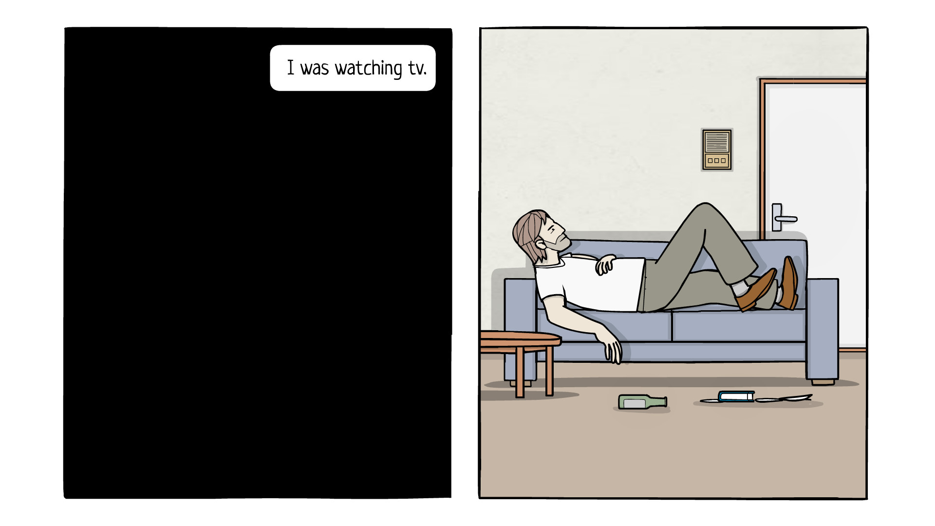 Скриншот: The White Door