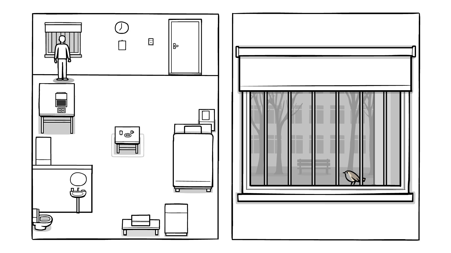 Скриншот: The White Door