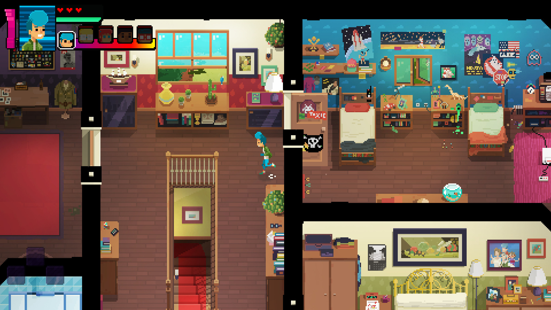 Скриншот: Crossing Souls