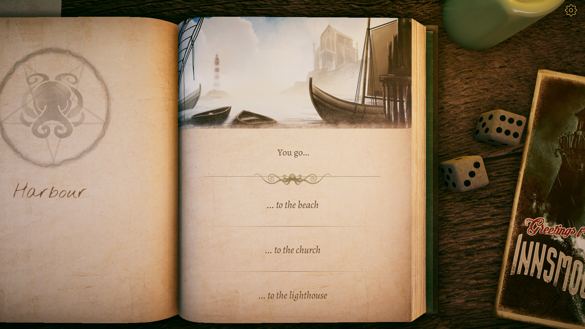 Скриншот: The Innsmouth Case