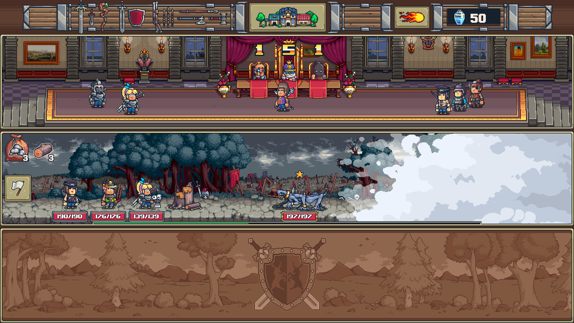 Скриншот: Swag and Sorcery