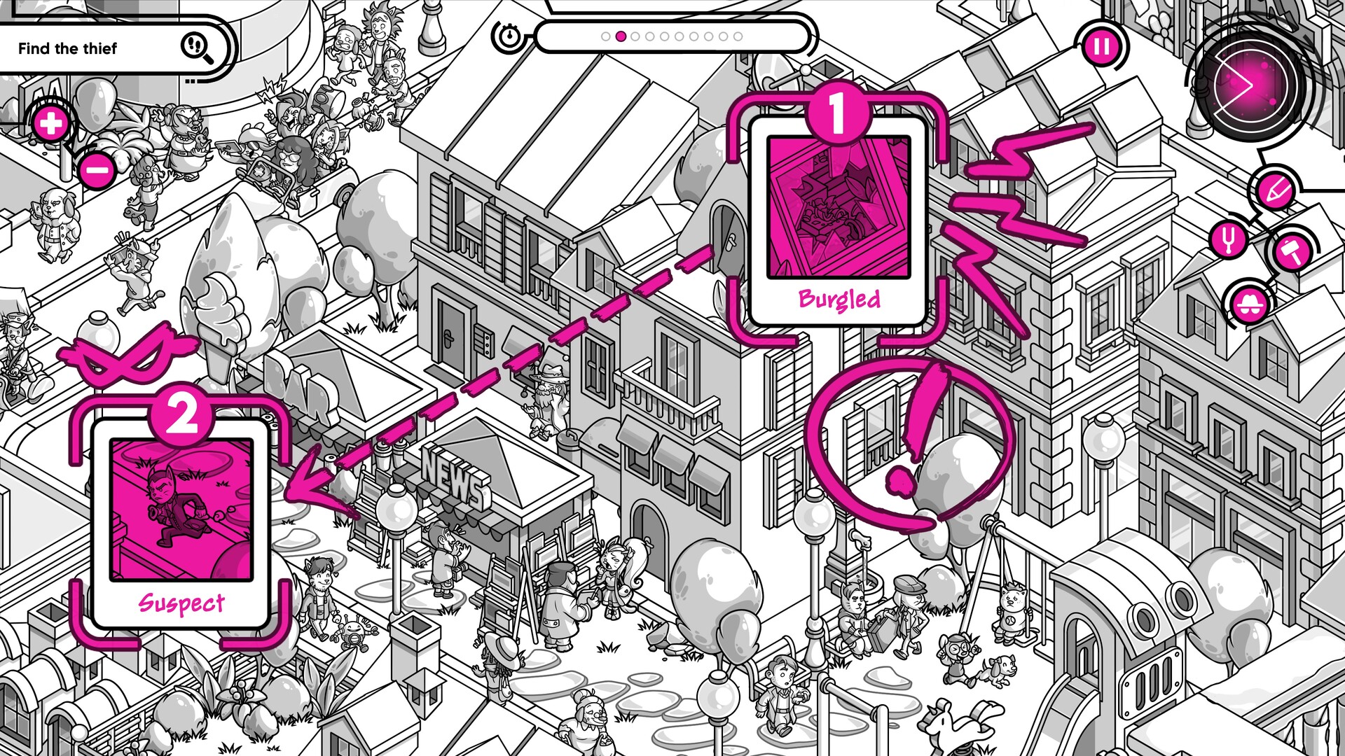 Скриншот: Crime O'Clock