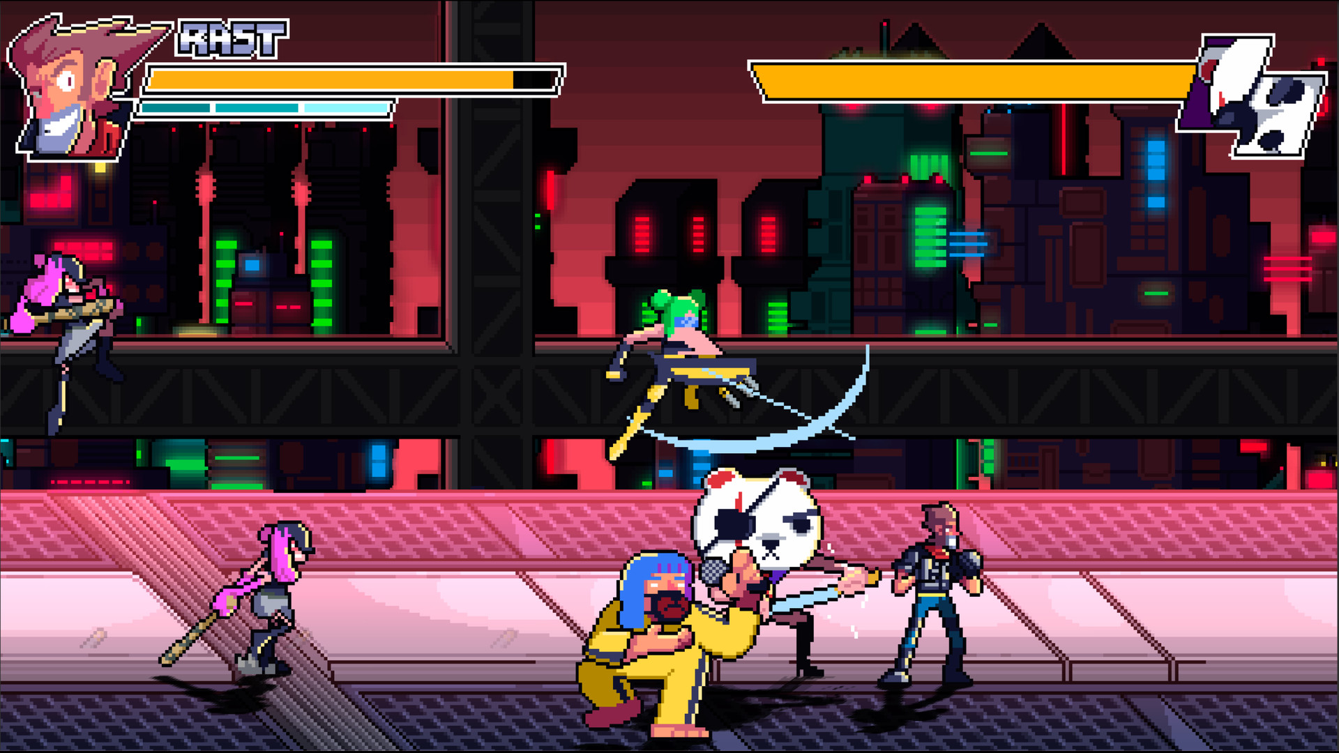 Скриншот: Scrap Riders