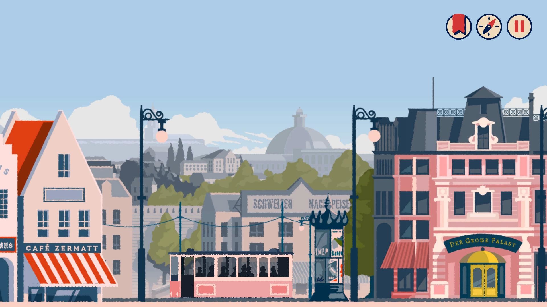 Скриншот: Over the Alps