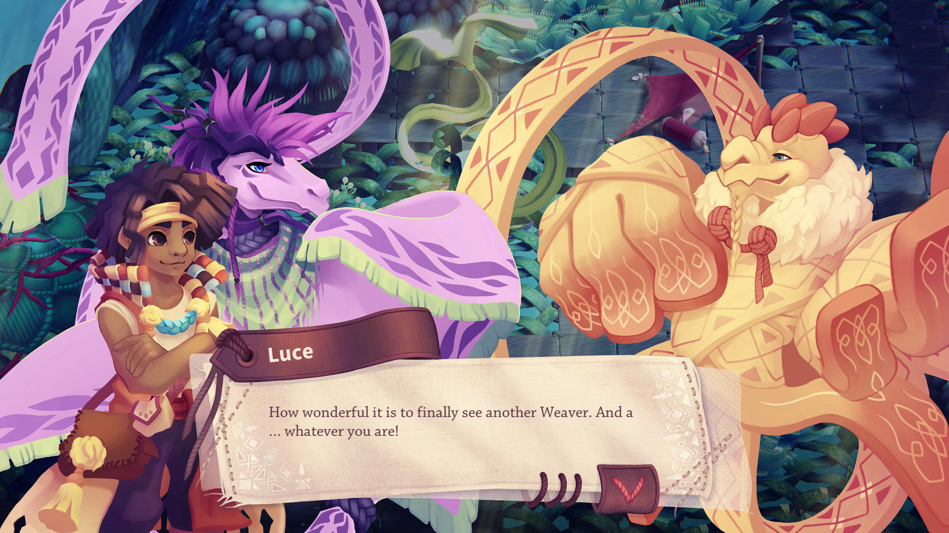 Скриншот: Weaving Tides