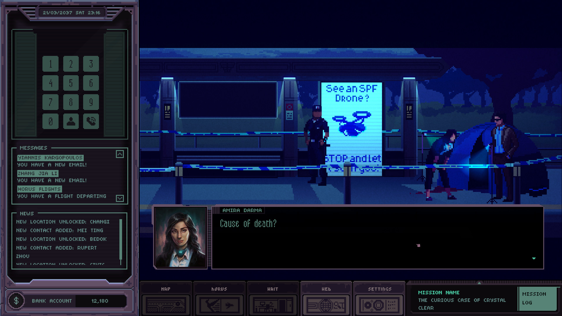 Скриншот: Chinatown Detective Agency