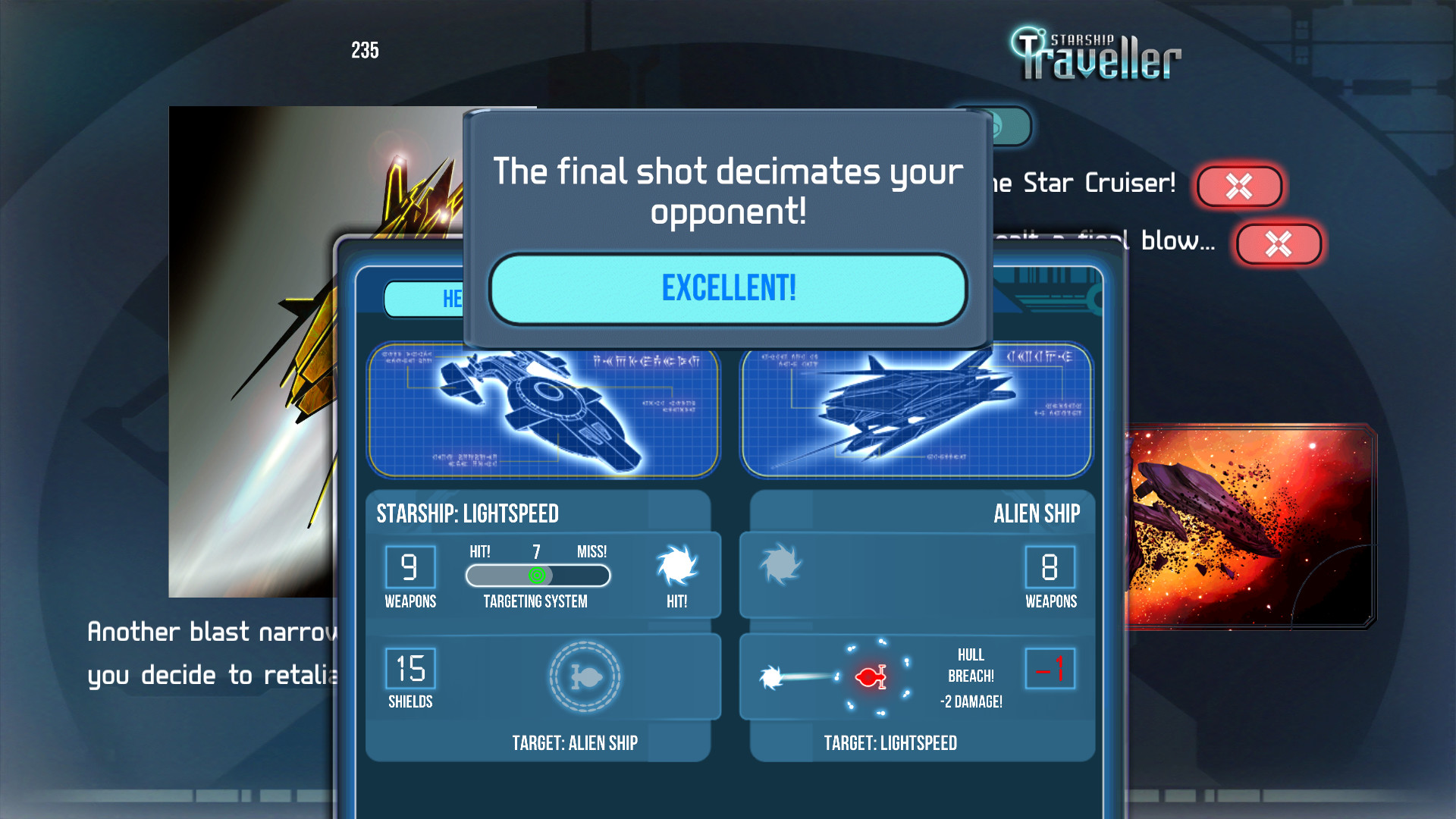 Скриншот: Starship Traveller (Standalone)