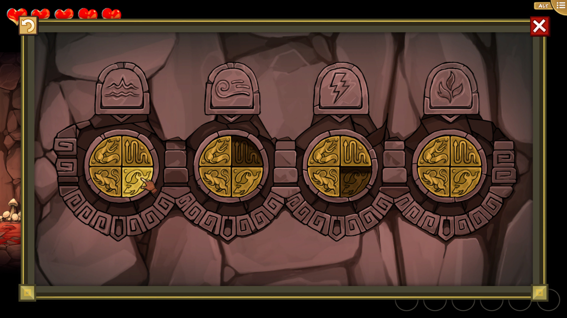 Скриншот: Scarlet Hood and the Wicked Wood