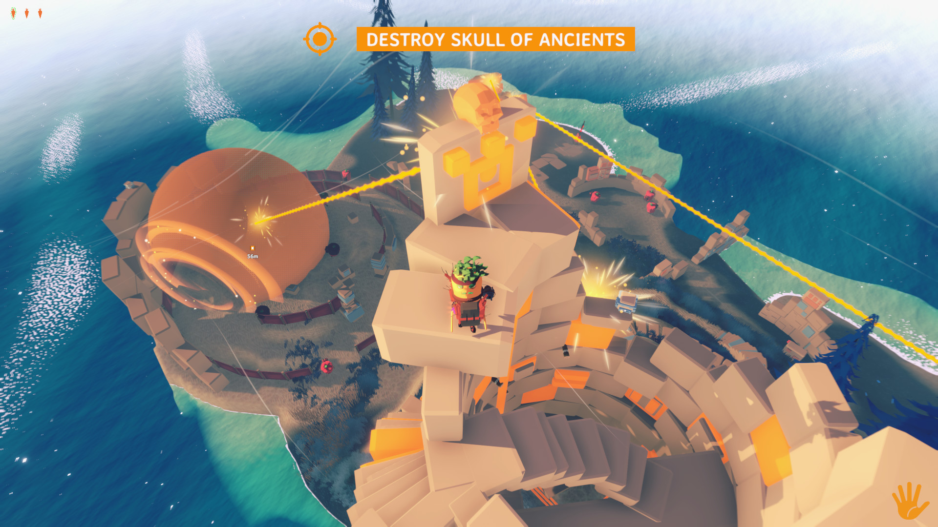 Скриншот: Kamikaze Veggies