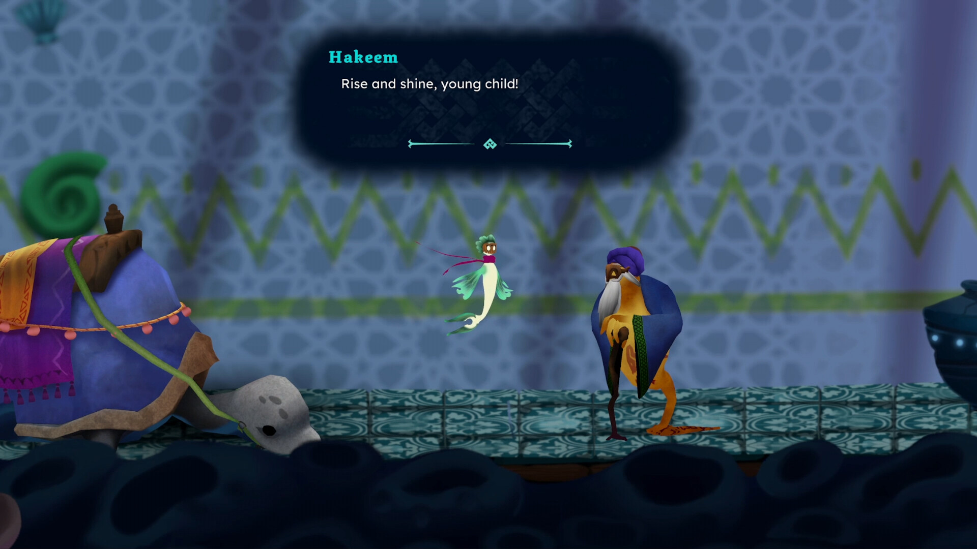 Скриншот: Bahamut and the Waqwaq Tree