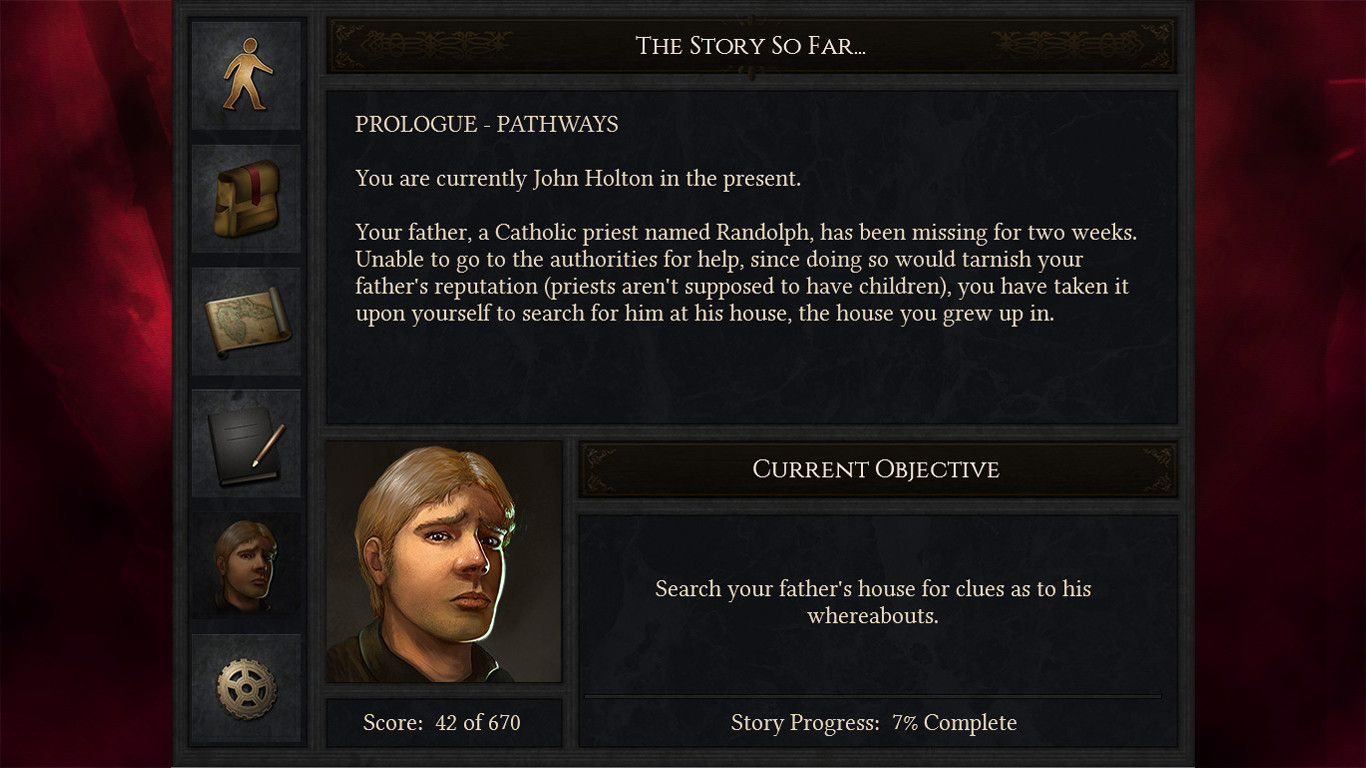 Скриншот: Lifestream - A Haunting Text Adventure