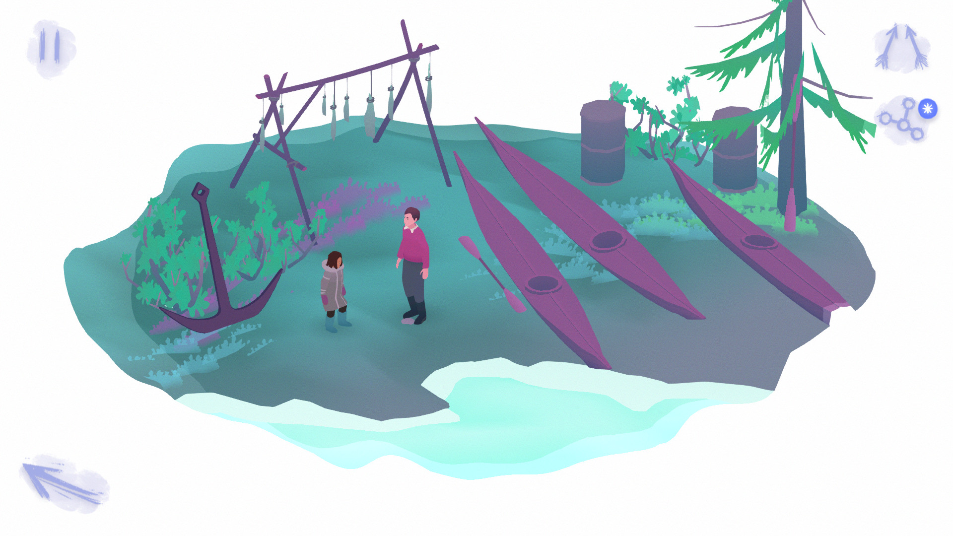 Скриншот: Inua - A Story in Ice and Time