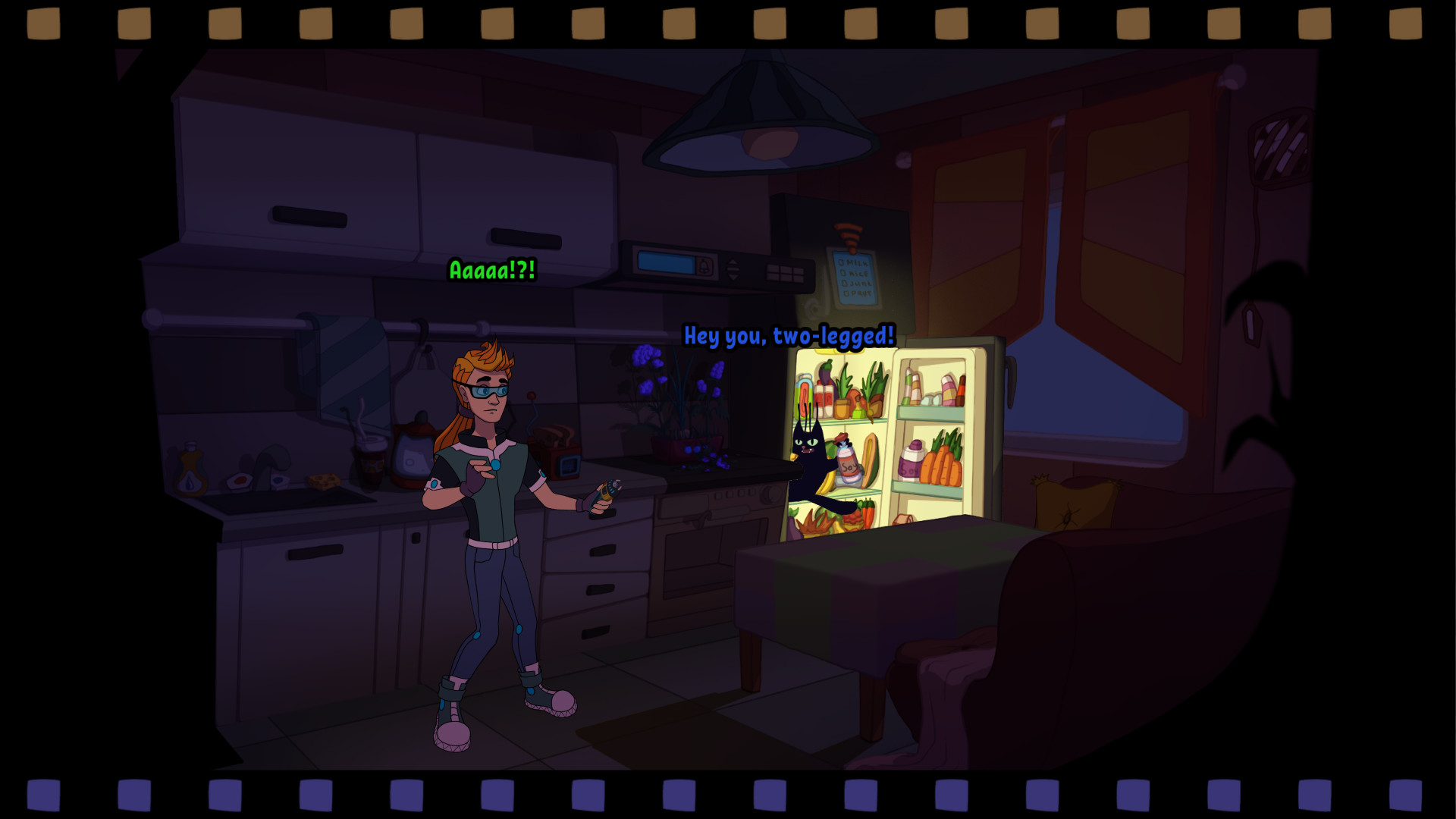 Скриншот: Mad Cat's World. Act - 1: Not by meat alone...