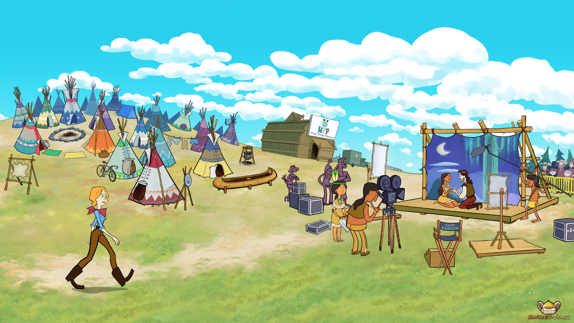 Скриншот: Slap Village: Reality Slap