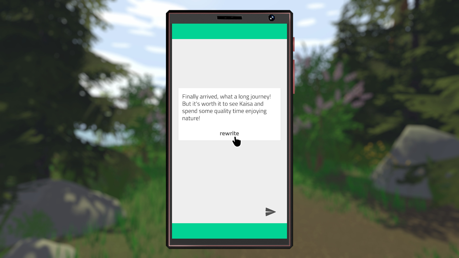 Скриншот: I hope she's ok