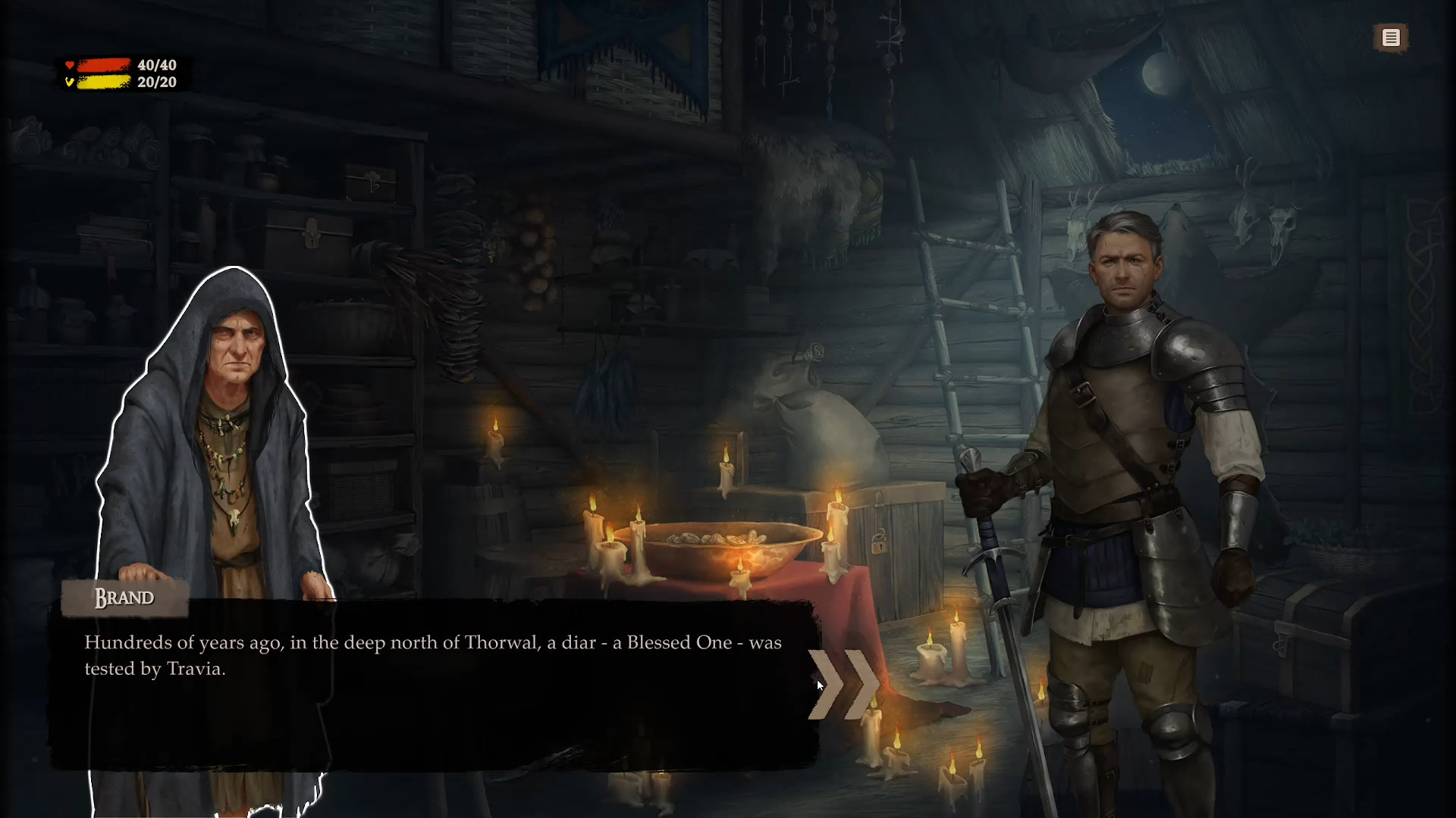 Скриншот: Forgotten Fables: Wolves on the Westwind