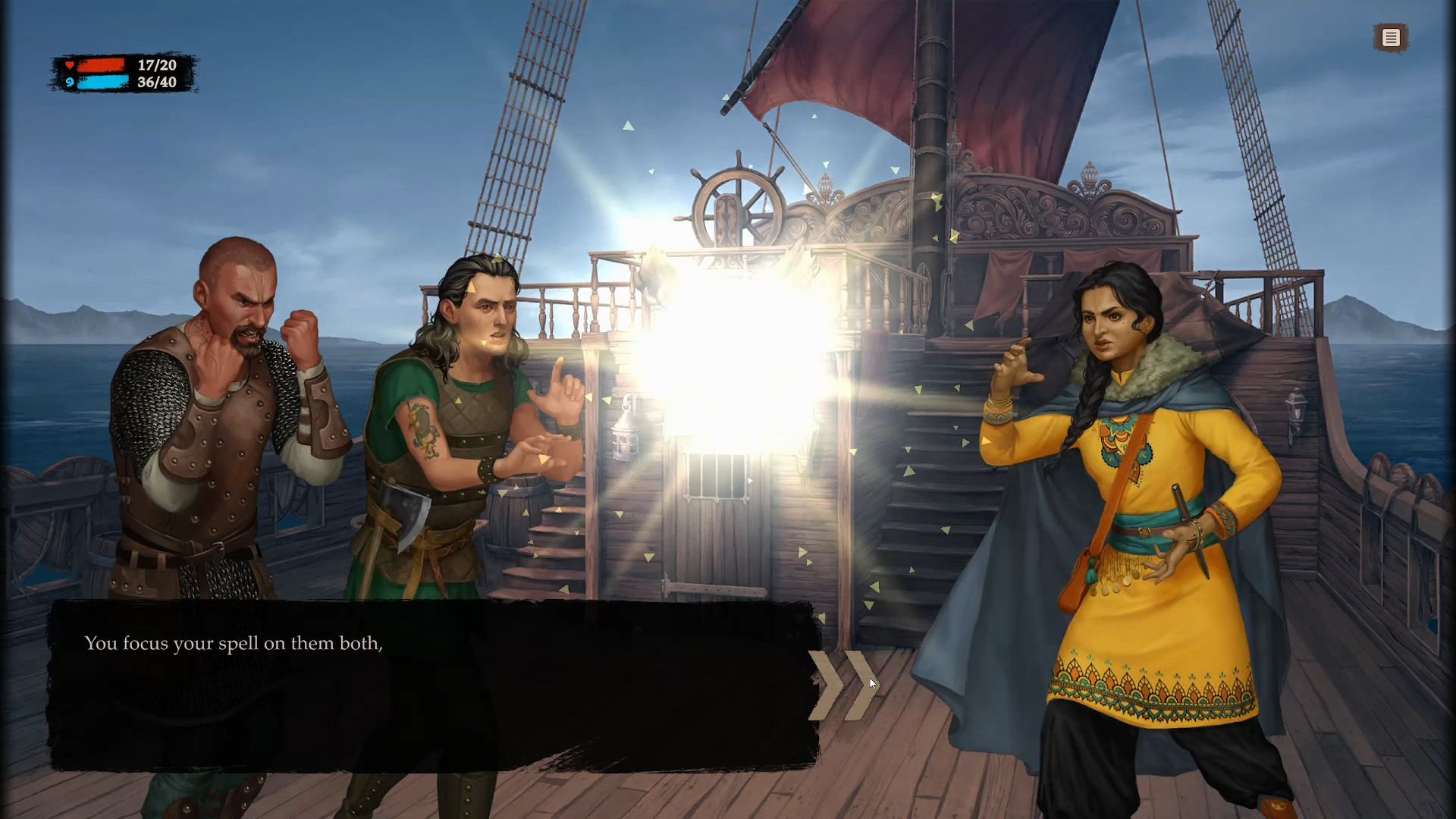 Скриншот: Forgotten Fables: Wolves on the Westwind