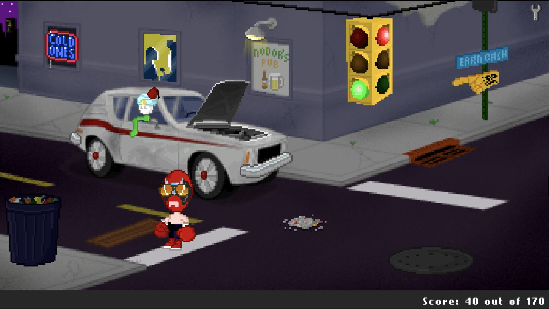 Скриншот: Dangeresque: The Roomisode Triungulate