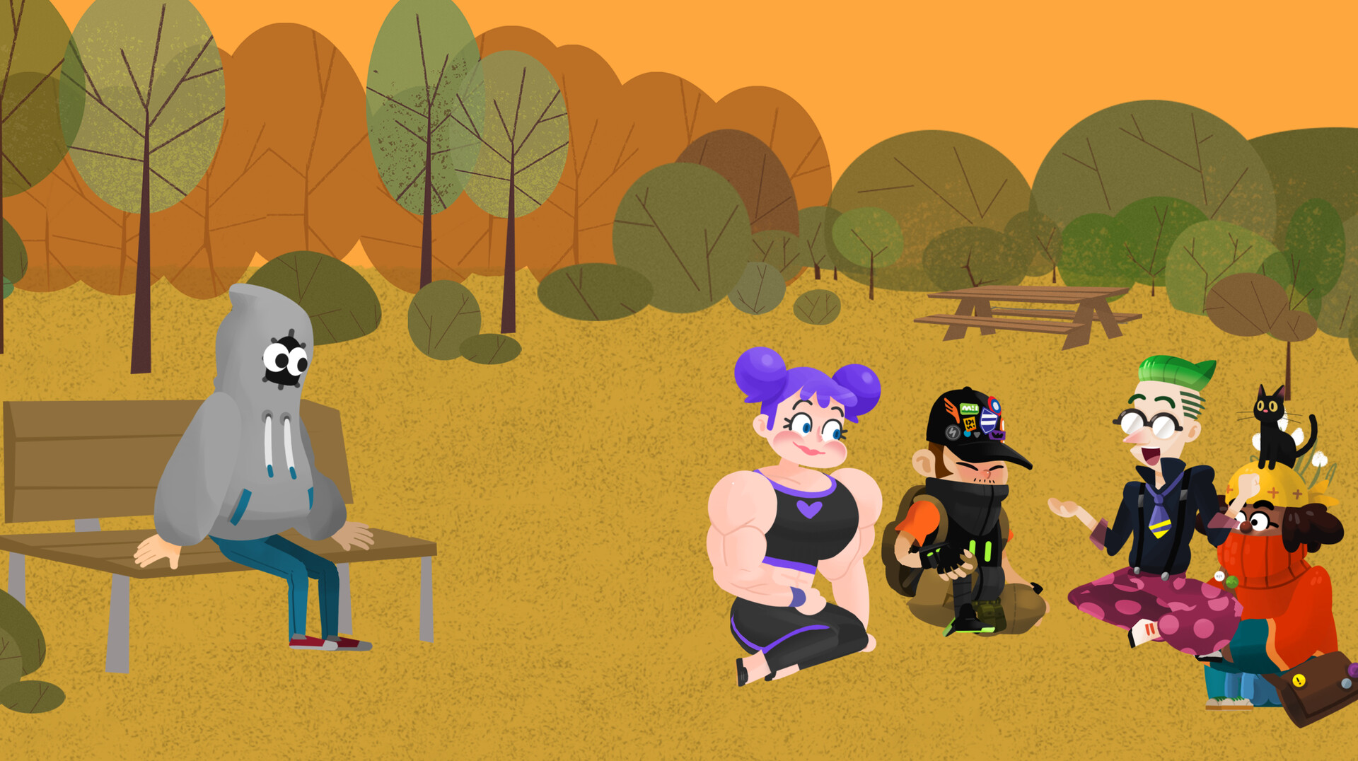 Скриншот: Don't Stare